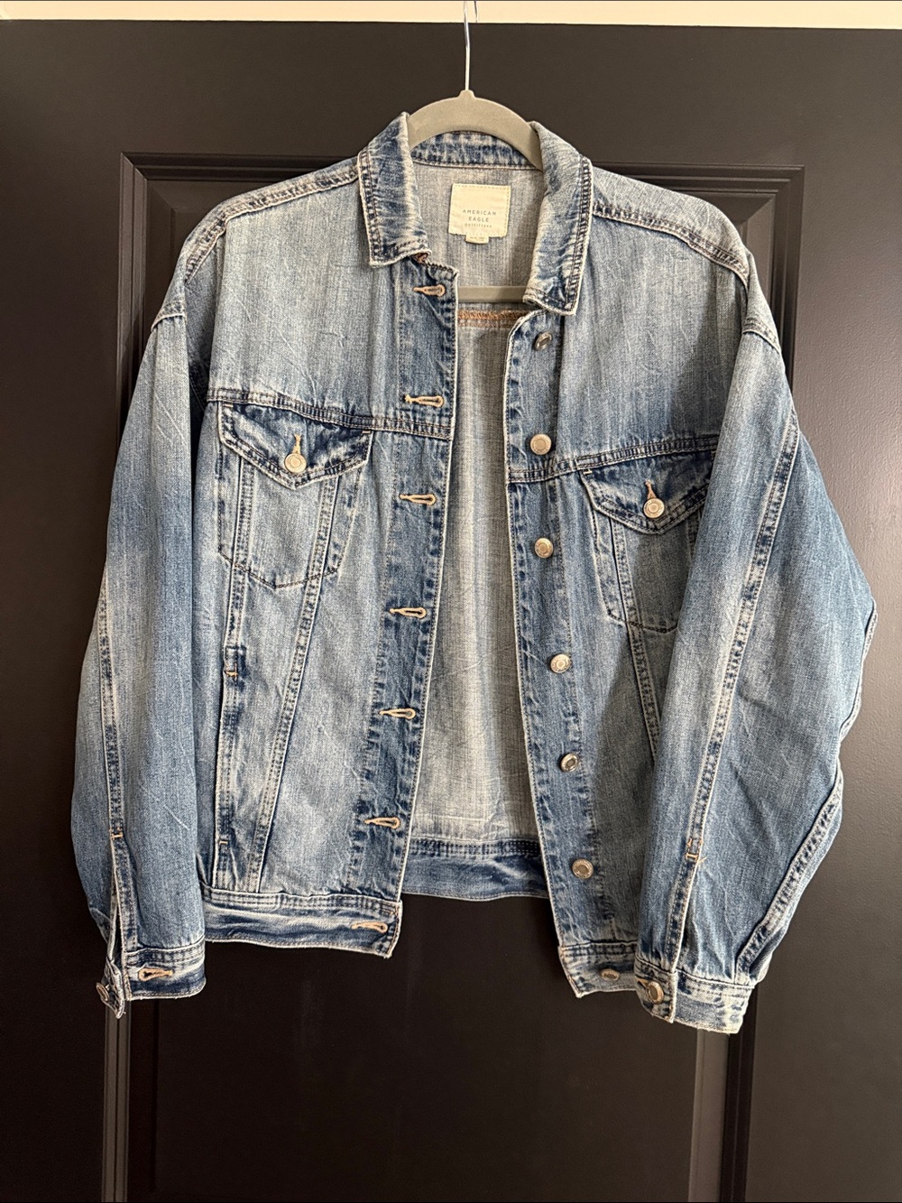 American Eagle Outfitters Light Denim Jacket